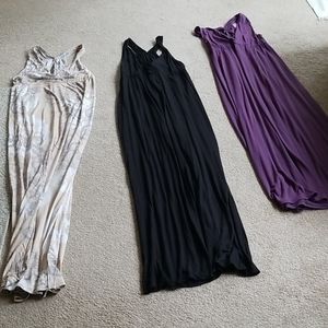 3 maxi dresses all for one price